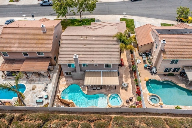 bird's eye view