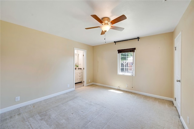 2030 N Keene Ave, Compton, CA 90059 - carpeted empty room featuring a ceiling fan and baseboards