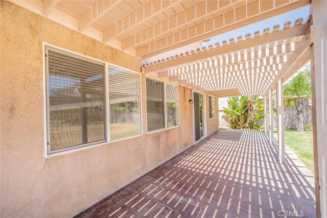 41044 Oak Creek Rd, Murrieta, CA 92562 - view of patio / terrace with a pergola
