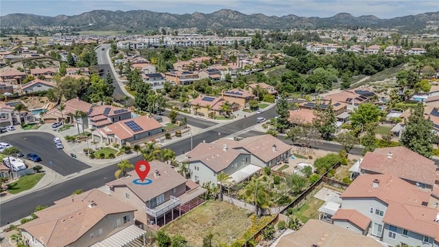 41044 Oak Creek Rd, Murrieta, CA 92562 - aerial perspective of suburban area with mountains