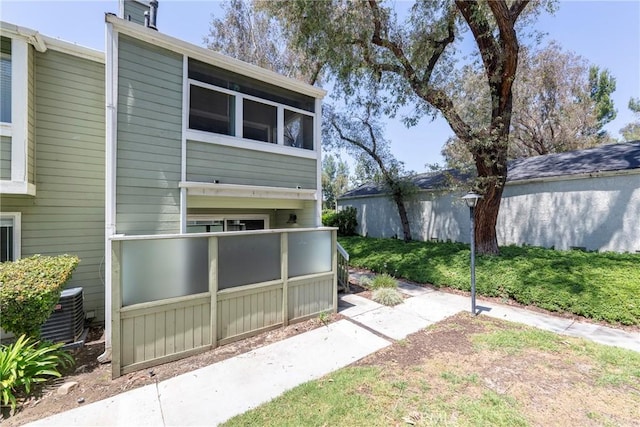 view of rear view of house