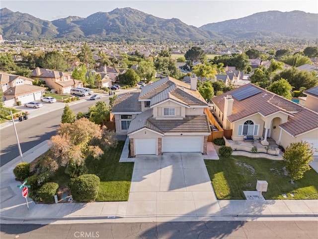 45077 Corte Bravo, Temecula, CA 92592 - aerial view of residential area with a mountainous background