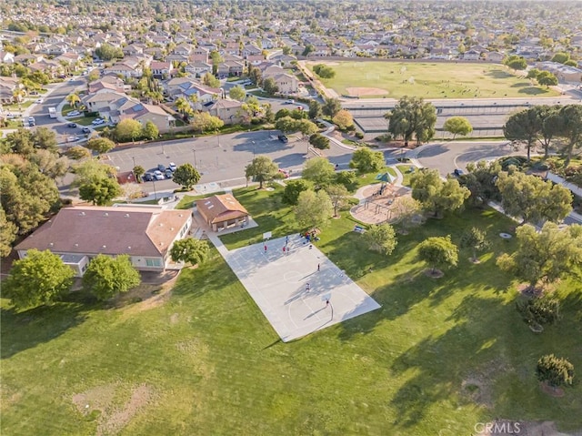 birds eye view of property featuring a residential view