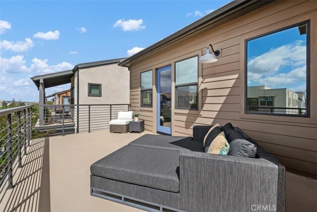 297 Sawbuck, Irvine, CA 92618 - view of patio / terrace featuring a balcony and outdoor lounge area
