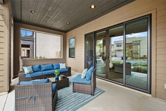 297 Sawbuck, Irvine, CA 92618 - view of patio / terrace featuring outdoor lounge area