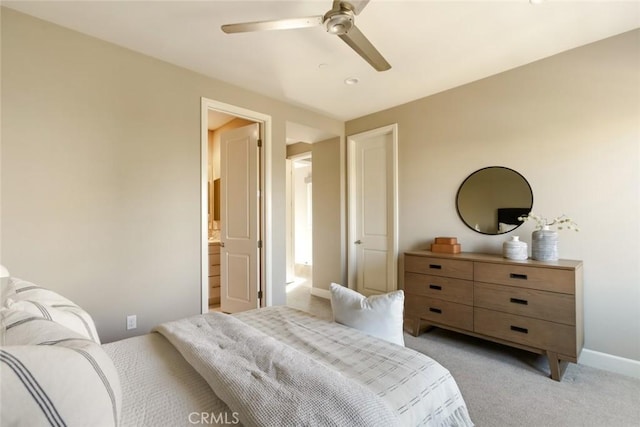 101 Via Artemesia, San Clemente, CA 92672 - bedroom with light colored carpet and a ceiling fan