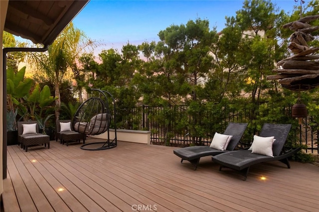101 Via Artemesia, San Clemente, CA 92672 - view of wooden terrace