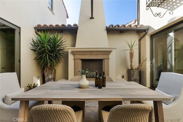 101 Via Artemesia, San Clemente, CA 92672 - view of patio featuring an outdoor fireplace and a bar