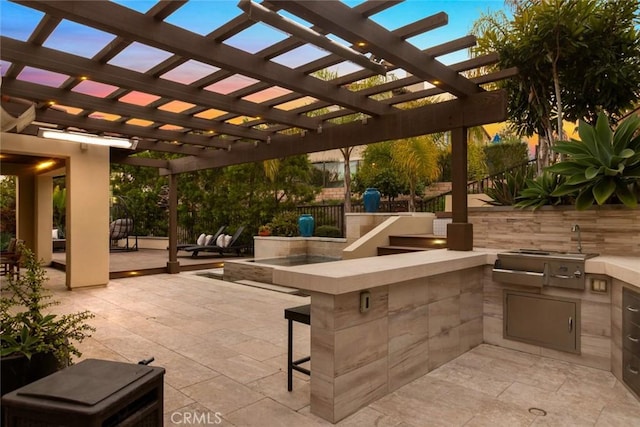 101 Via Artemesia, San Clemente, CA 92672 - view of patio with exterior kitchen