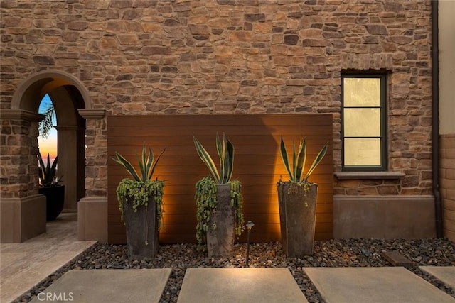 101 Via Artemesia, San Clemente, CA 92672 - view of exterior entry with stone siding