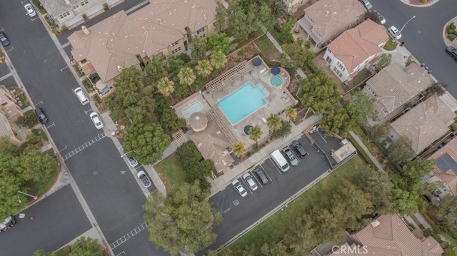 28365 Socorro St Unit 45, Murrieta, CA 92563 - aerial overview of property's location featuring a pool area