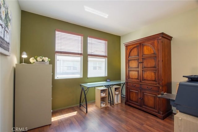 28365 Socorro St Unit 45, Murrieta, CA 92563 - office space with dark wood-type flooring and baseboards