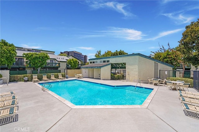 12812 Timber Rd Unit 22, Garden Grove, CA 92840 - community pool featuring a patio