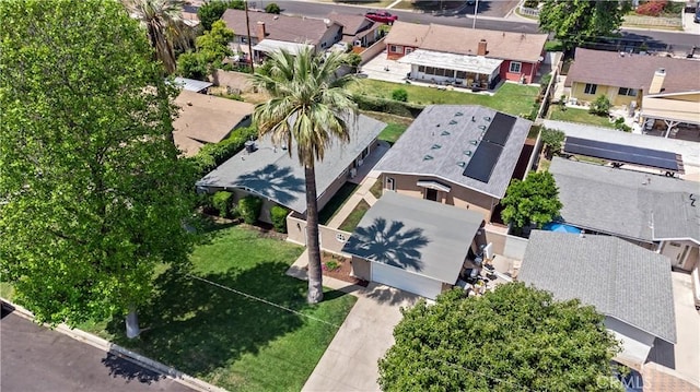 birds eye view of property featuring a residential view