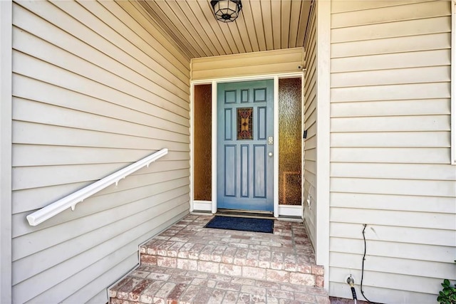view of entrance to property