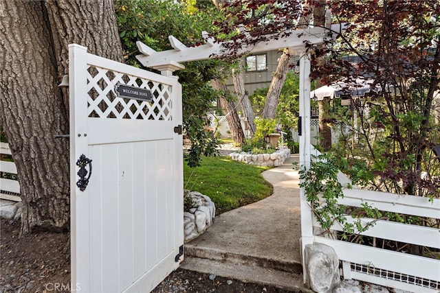 view of gate