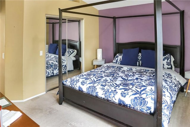 11818 Mount Harvard Ct, Rancho Cucamonga, CA 91737 - carpeted bedroom featuring a closet and baseboards