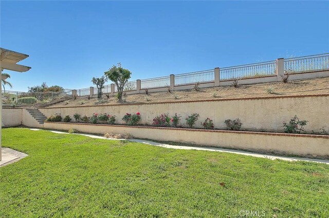 17527 Mondino Dr, Rowland Heights, CA 91748 - view of yard with stairway