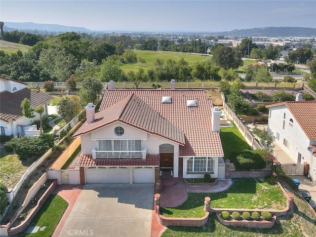 17527 Mondino Dr, Rowland Heights, CA 91748 - view from above of property