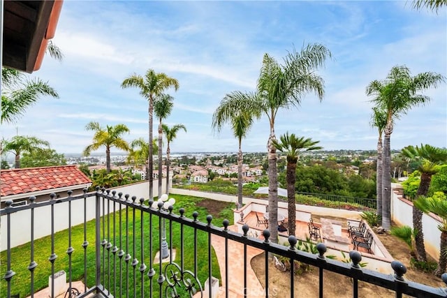 1081 Vista Lomas Ln, Corona, CA 92882 - balcony featuring a patio area