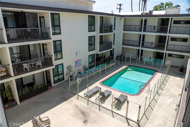 view of pool