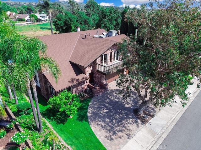 aerial view