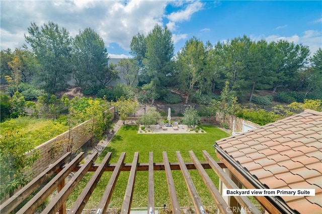 13 Goldenrod, Lake Forest, CA 92630 - view of yard with a garden and a patio