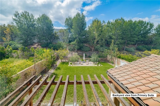 13 Goldenrod, Lake Forest, CA 92630 - view of yard featuring a vegetable garden and a patio