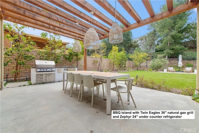 13 Goldenrod, Lake Forest, CA 92630 - view of patio / terrace with outdoor dining area and a pergola
