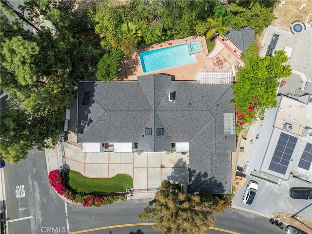 4250 Louise Ave, Encino, CA 91316 - birds eye view of property