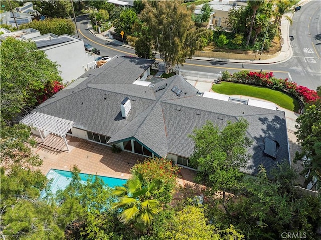4250 Louise Ave, Encino, CA 91316 - drone / aerial view
