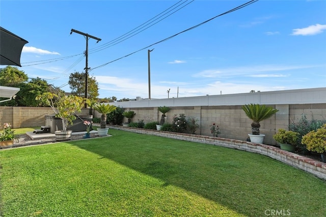 18401 Goodwin Ln, Huntington Beach, CA 92646 - view of yard with a fenced backyard