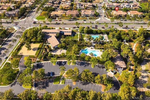 6410 Eucalyptus Ave, Chino, CA 91710 - drone / aerial view featuring a residential view