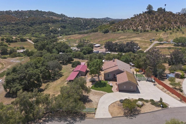 drone / aerial view