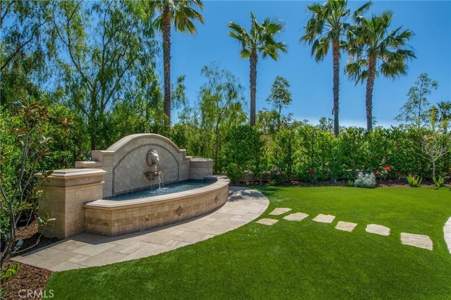 view of yard