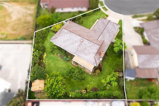18502 Bellorita St, Rowland Heights, CA 91748 - view of subject property featuring property parcel outlined