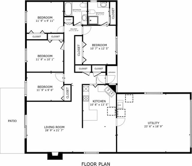 18502 Bellorita St, Rowland Heights, CA 91748 - room layout