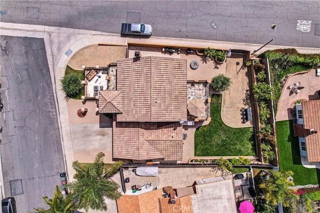 aerial view