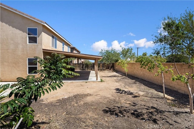 9331 Sapphire Ave, Hesperia, CA 92344 - fenced backyard featuring a patio