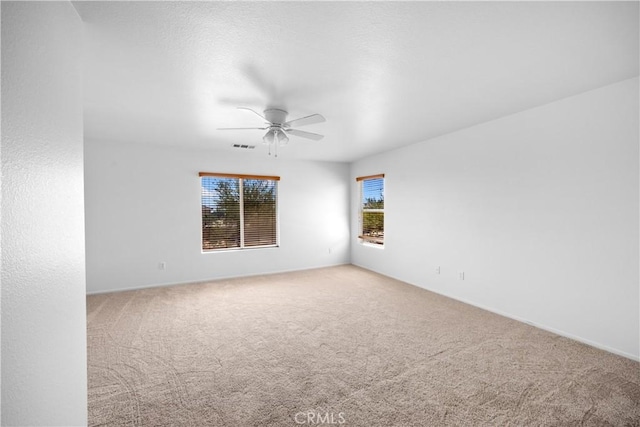 9331 Sapphire Ave, Hesperia, CA 92344 - empty room with carpet floors and ceiling fan