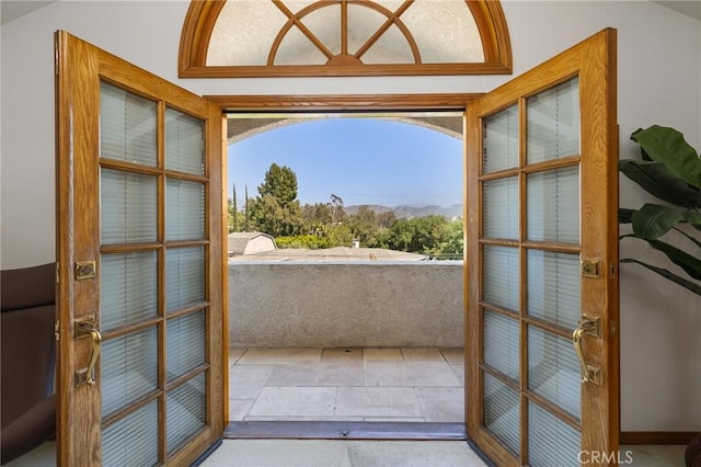 10703 Wheatland Ave, Sunland, CA 91040 - doorway featuring french doors