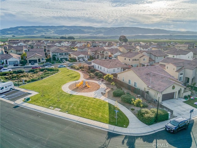 4575 Castillo Dr, Guadalupe, CA 93434 - aerial view of residential area with a mountain backdrop