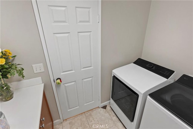 6239 Longmeadow St, Riverside, CA 92505 - laundry room with independent washer and dryer and light tile patterned floors