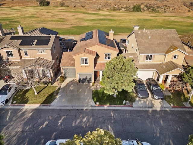 bird's eye view featuring a rural view