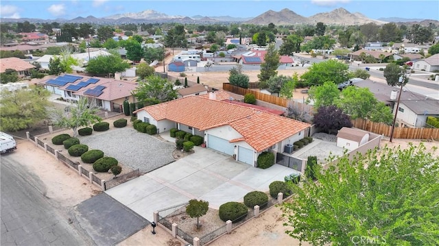 19804 Haida Rd, Apple Valley, CA 92307 - aerial view with a residential view and a mountain view