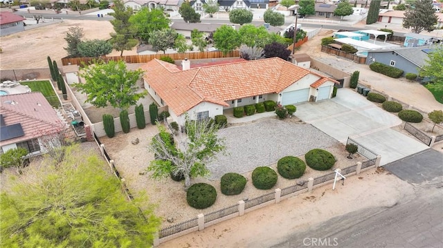 19804 Haida Rd, Apple Valley, CA 92307 - birds eye view of property featuring a residential view