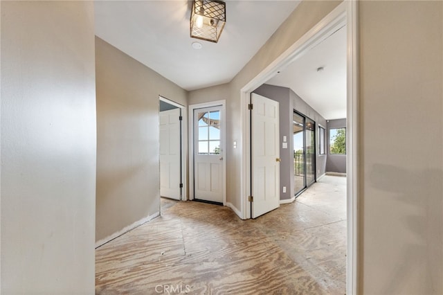 845 N Glendora Ave, Glendora, CA 91741 - foyer with baseboards and vaulted ceiling