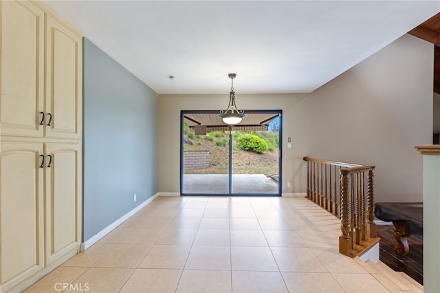 845 N Glendora Ave, Glendora, CA 91741 - unfurnished dining area featuring light tile patterned floors and baseboards