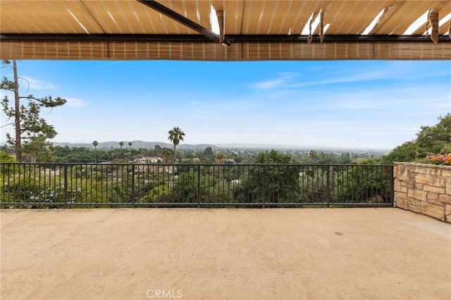 845 N Glendora Ave, Glendora, CA 91741 - view of patio / terrace featuring a mountain view