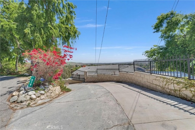 view of patio / terrace with fence